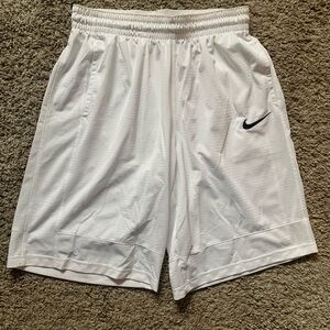 Nike Men's White Athletic Shorts